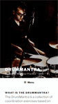 Mobile Screenshot of drummantra.com
