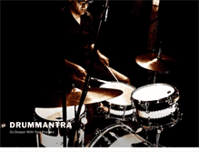Tablet Screenshot of drummantra.com